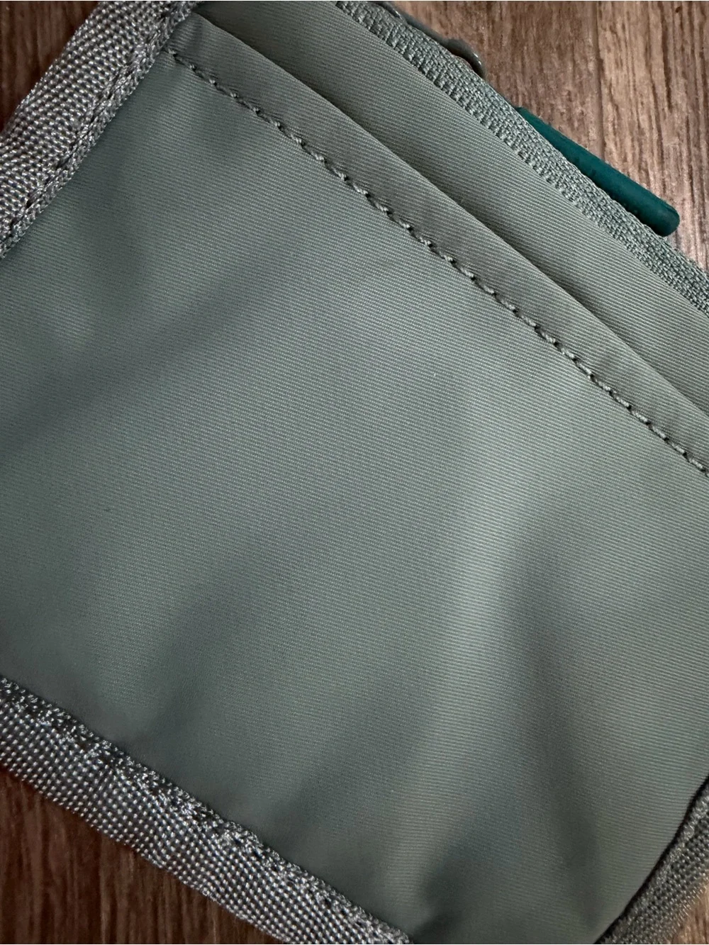 Lululemon Athletica Sage Green Card Holder